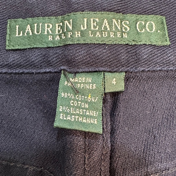 Ralph Lauren Women's Navy Straight Leg Jeans - Picture 4 of 7